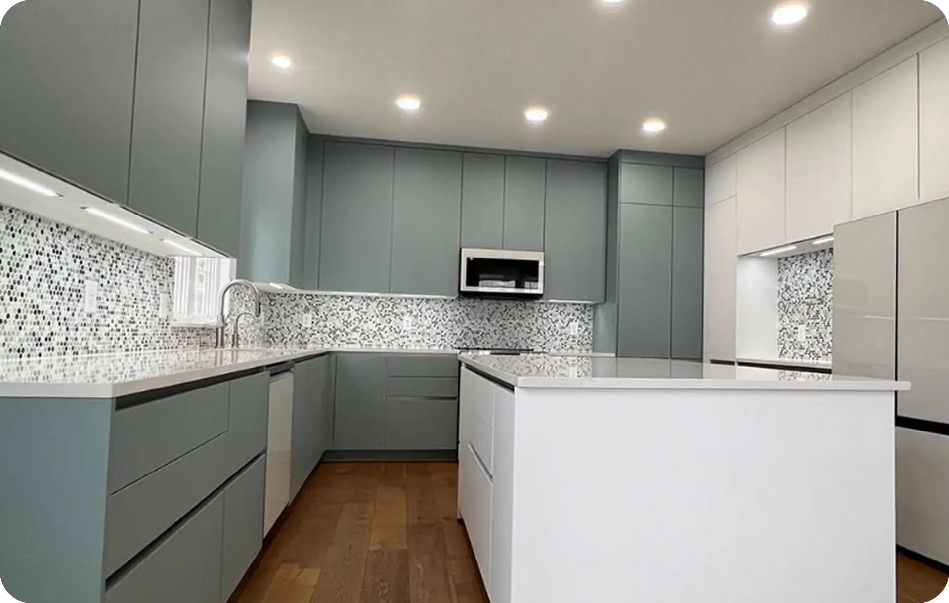 Technician preparing pipe relining