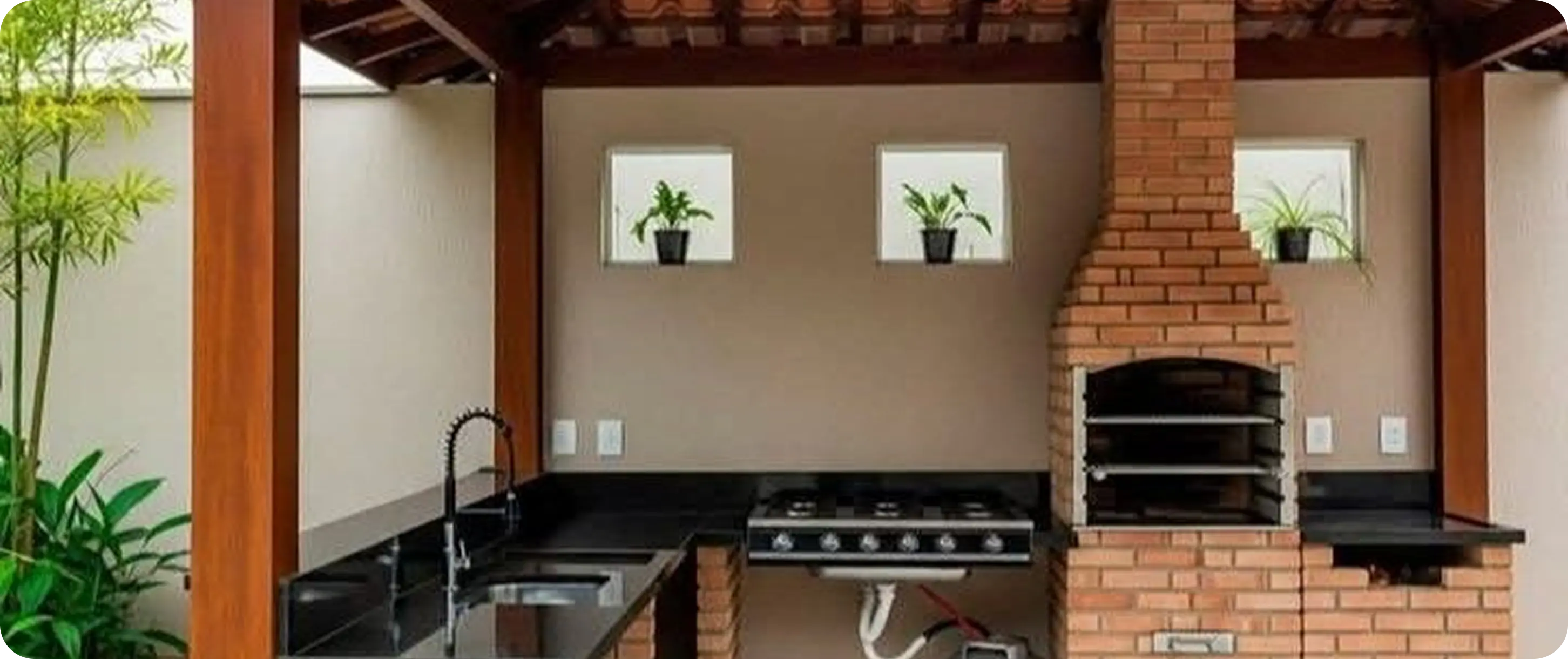 Yellow drying hoses setup